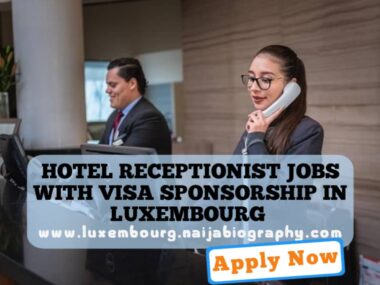 Hotel Receptionist Jobs